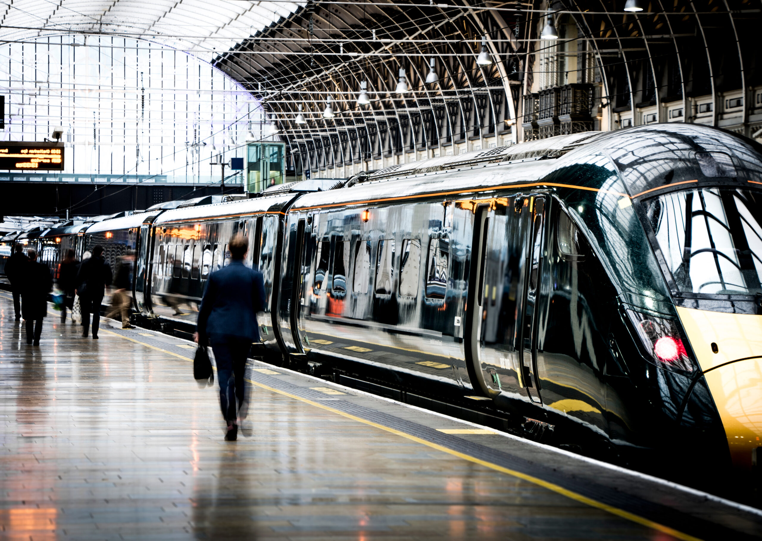 GWR train at platform