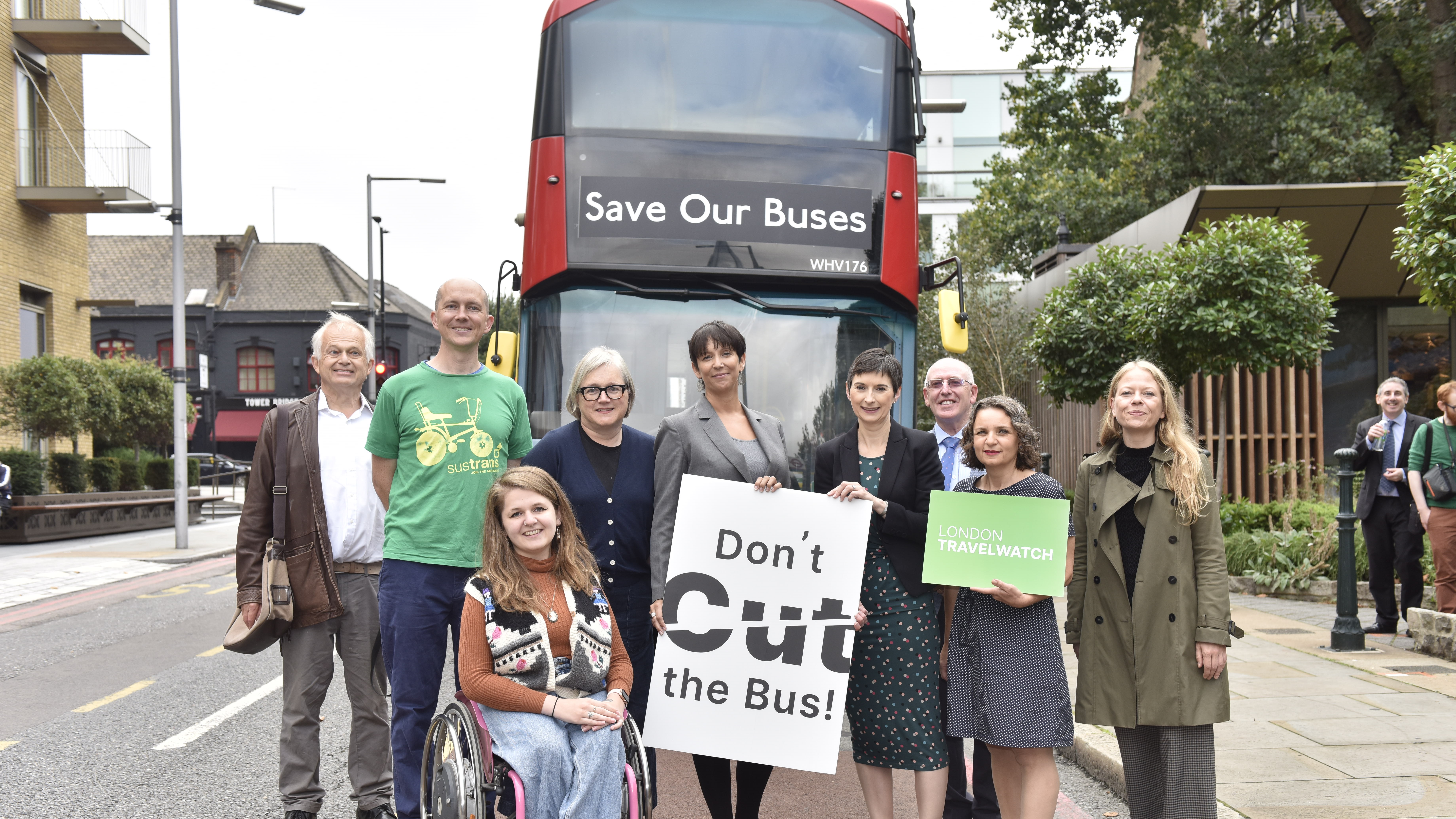 Free the bus campaign launch event